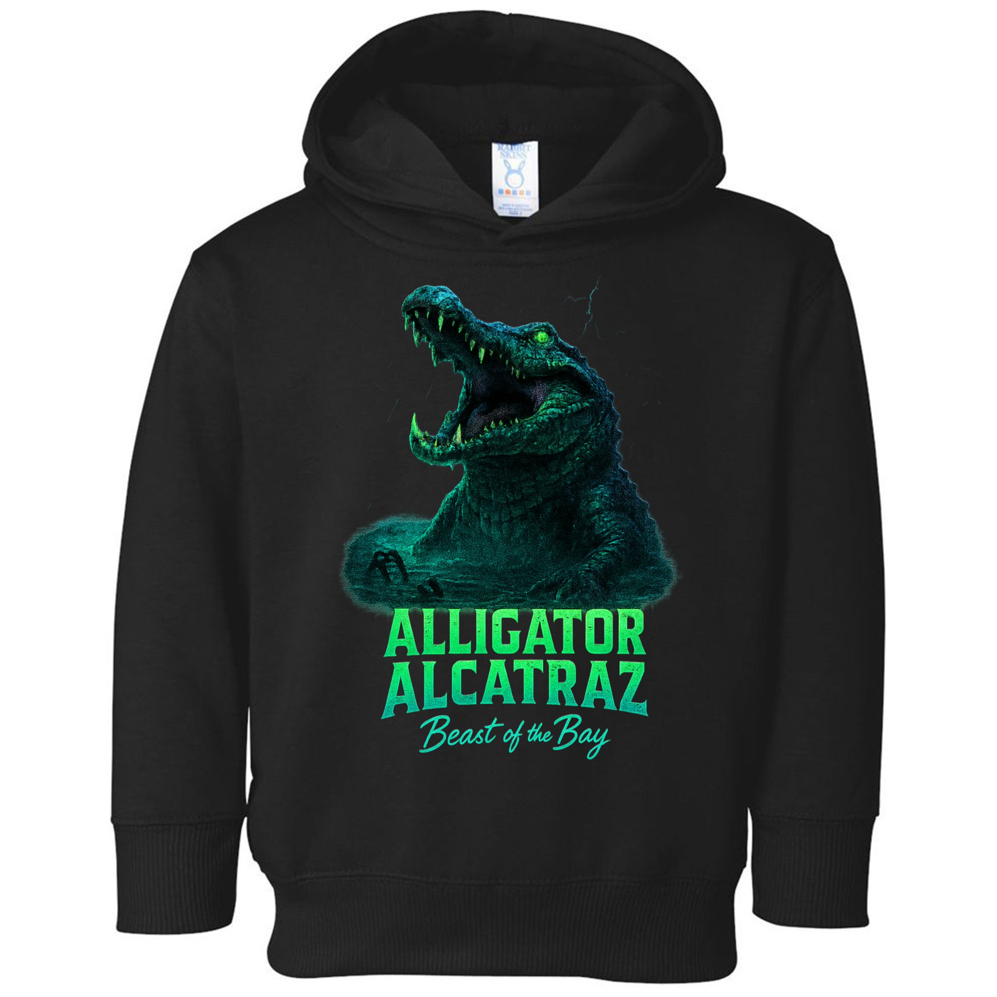 Alligator Alcatraz Beast Of The Bay Toddler Hoodie