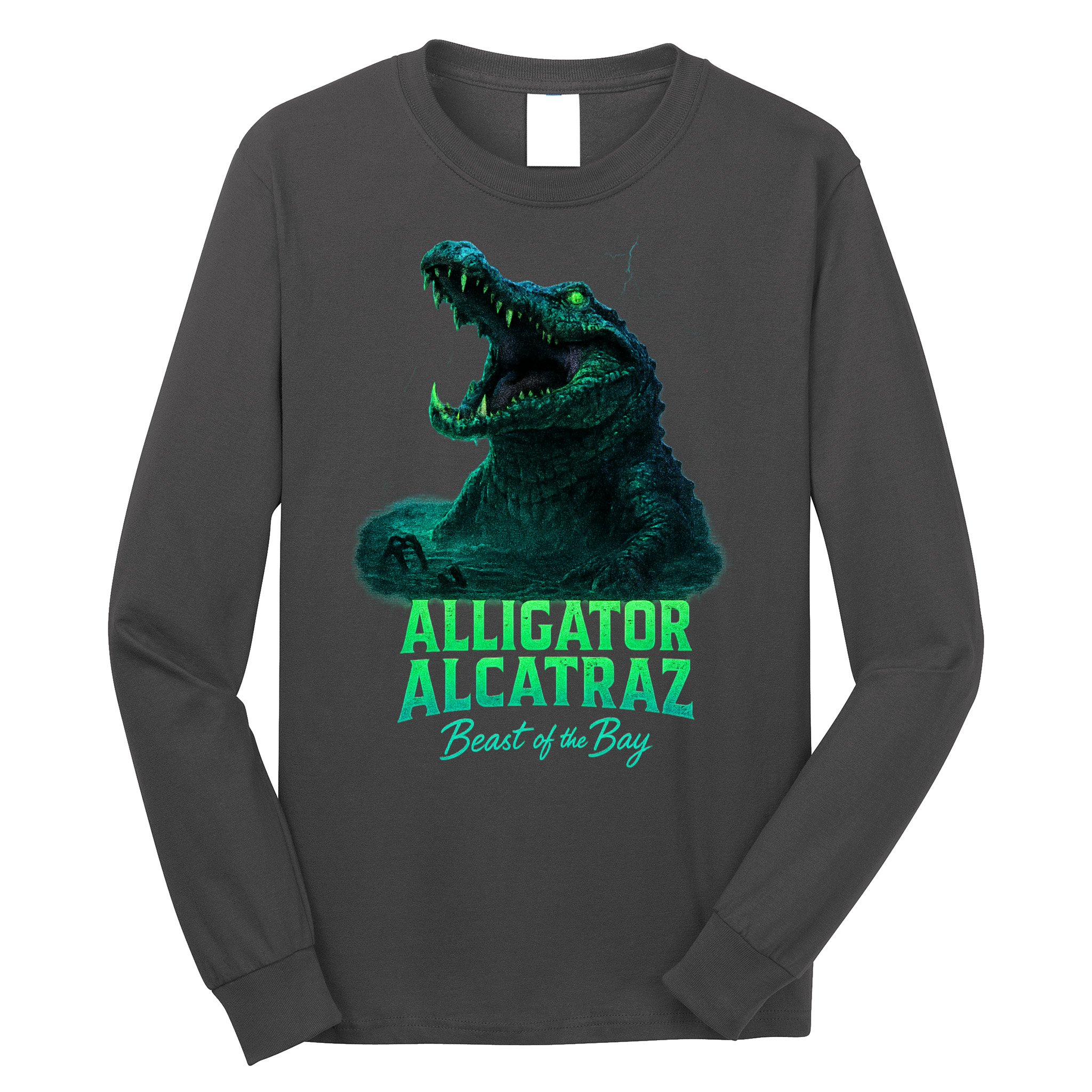 Alligator Alcatraz Beast Of The Bay Long Sleeve Shirt