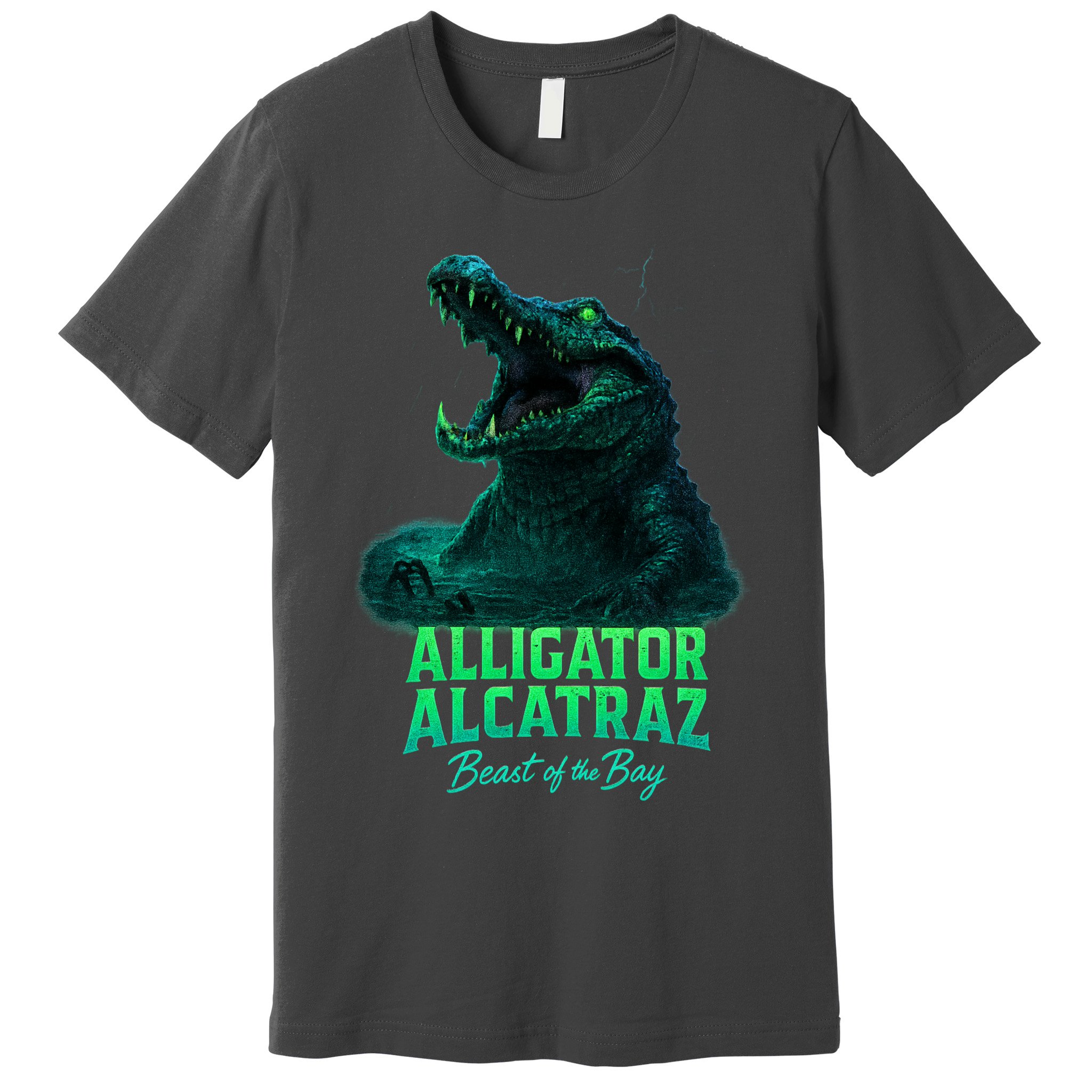 Alligator Alcatraz Beast Of The Bay Premium T-Shirt