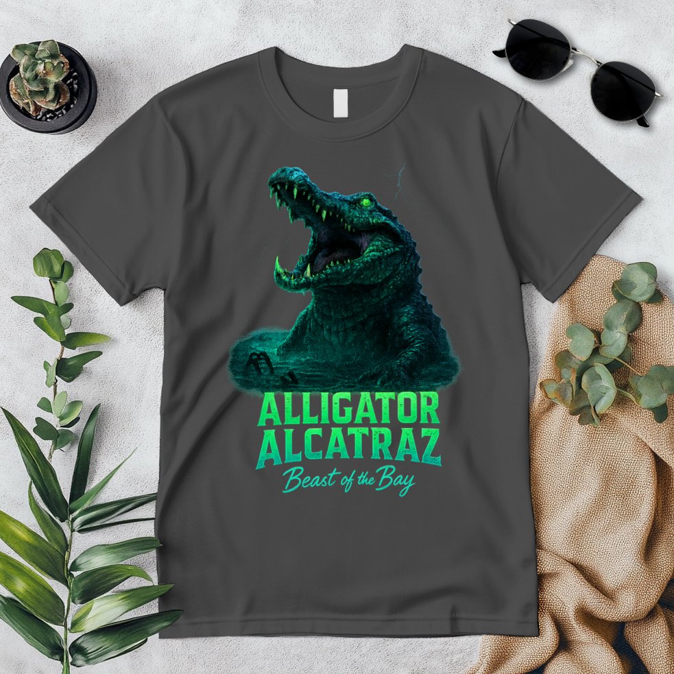 Alligator Alcatraz Beast Of The Bay Premium T-Shirt