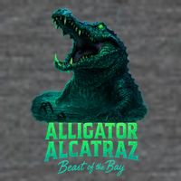Alligator Alcatraz Beast Of The Bay Womens T-Shirt
