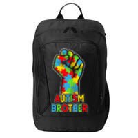 Autism Awareness Brother Acceptance Support Love City Backpack