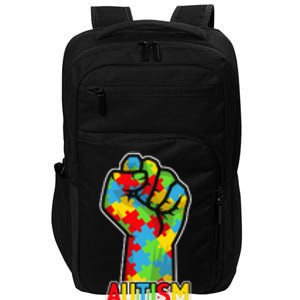 Autism Awareness Brother Acceptance Support Love Impact Tech Backpack