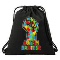 Autism Awareness Brother Acceptance Support Love Drawstring Bag