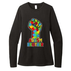 Autism Awareness Brother Acceptance Support Love Womens CVC Long Sleeve Shirt