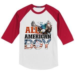 All American Boy Kids Colorblock Raglan Jersey