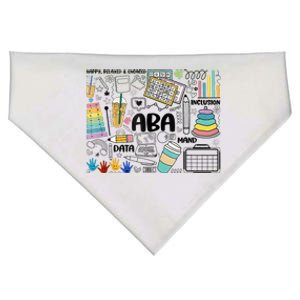 ABA Applied Behavior Analysis BCBA Behavior Analyst Autism USA-Made Doggie Bandana