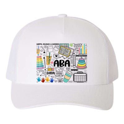 ABA Applied Behavior Analysis BCBA Behavior Analyst Autism Yupoong Adult 5-Panel Trucker Hat