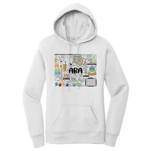 ABA Applied Behavior Analysis BCBA Behavior Analyst Autism Women's Pullover Hoodie