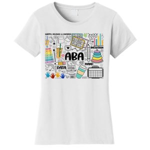 ABA Applied Behavior Analysis BCBA Behavior Analyst Autism Women's T-Shirt