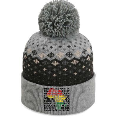 African American Black History Historical Figures The Baniff Cuffed Pom Beanie