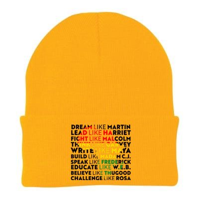 African American Black History Historical Figures Knit Cap Winter Beanie