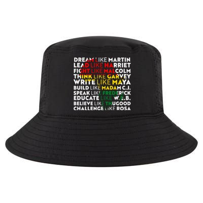 African American Black History Historical Figures Cool Comfort Performance Bucket Hat