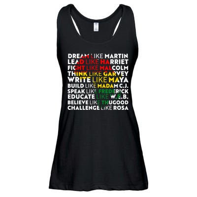 African American Black History Historical Figures Ladies Essential Flowy Tank