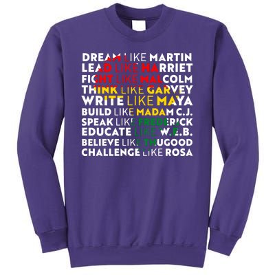 African American Black History Historical Figures Sweatshirt