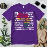 African American Black History Historical Figures Premium T-Shirt