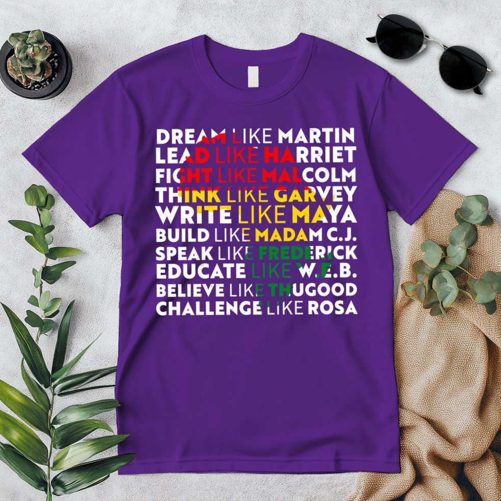 African American Black History Historical Figures Premium T-Shirt