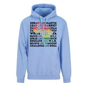 African American Black History Historical Figures Unisex Surf Hoodie