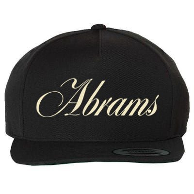 Abrams Wool Snapback Cap