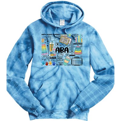 Aba Applied Behavior Analysis Bcba Behavior Analyst Autism Tie Dye Hoodie
