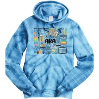 Aba Applied Behavior Analysis Bcba Behavior Analyst Autism Tie Dye Hoodie