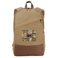 Aba Applied Behavior Analysis Bcba Behavior Analyst Autism Cotton Canvas Backpack