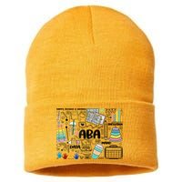 Aba Applied Behavior Analysis Bcba Behavior Analyst Autism Sustainable Knit Beanie