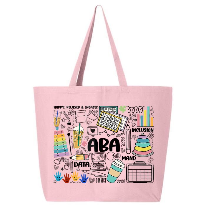 Aba Applied Behavior Analysis Bcba Behavior Analyst Autism 25L Jumbo Tote