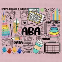 Aba Applied Behavior Analysis Bcba Behavior Analyst Autism 25L Jumbo Tote