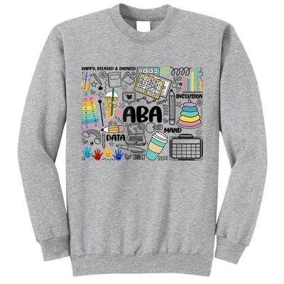 Aba Applied Behavior Analysis Bcba Behavior Analyst Autism Tall Sweatshirt