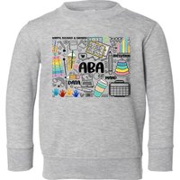 Aba Applied Behavior Analysis Bcba Behavior Analyst Autism Toddler Sweatshirt
