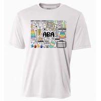 Aba Applied Behavior Analysis Bcba Behavior Analyst Autism Cooling Performance Crew T-Shirt