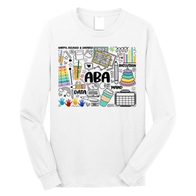 Aba Applied Behavior Analysis Bcba Behavior Analyst Autism Long Sleeve Shirt