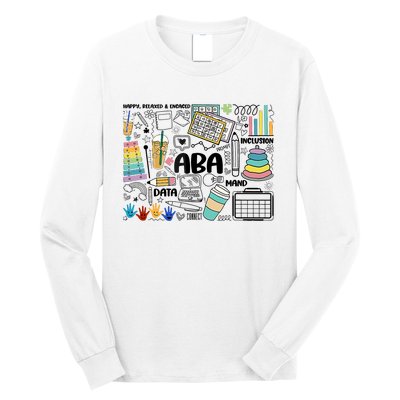 Aba Applied Behavior Analysis Bcba Behavior Analyst Autism Long Sleeve Shirt