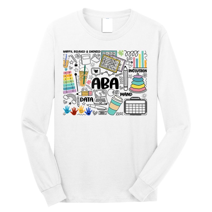Aba Applied Behavior Analysis Bcba Behavior Analyst Autism Long Sleeve Shirt