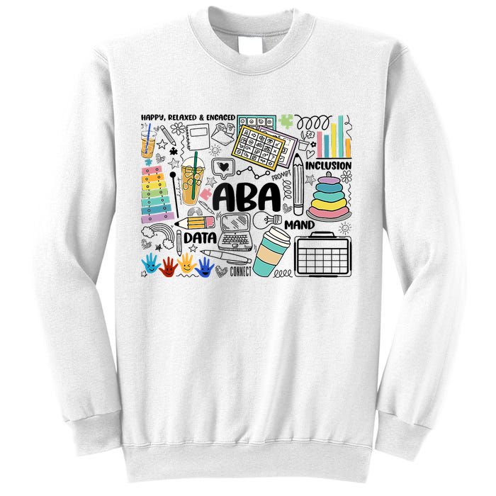 Aba Applied Behavior Analysis Bcba Behavior Analyst Autism Sweatshirt