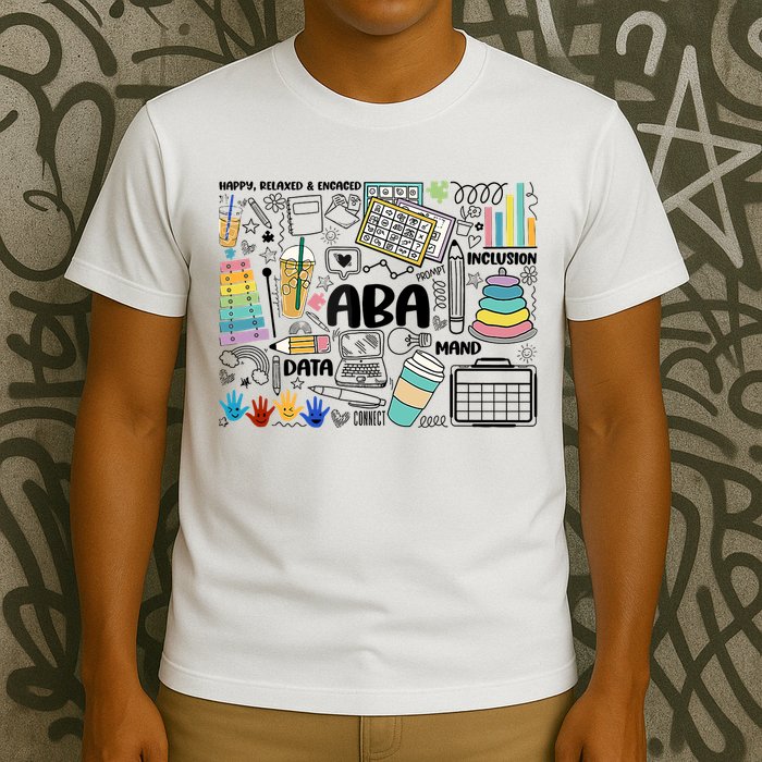 Aba Applied Behavior Analysis Bcba Behavior Analyst Autism T-Shirt