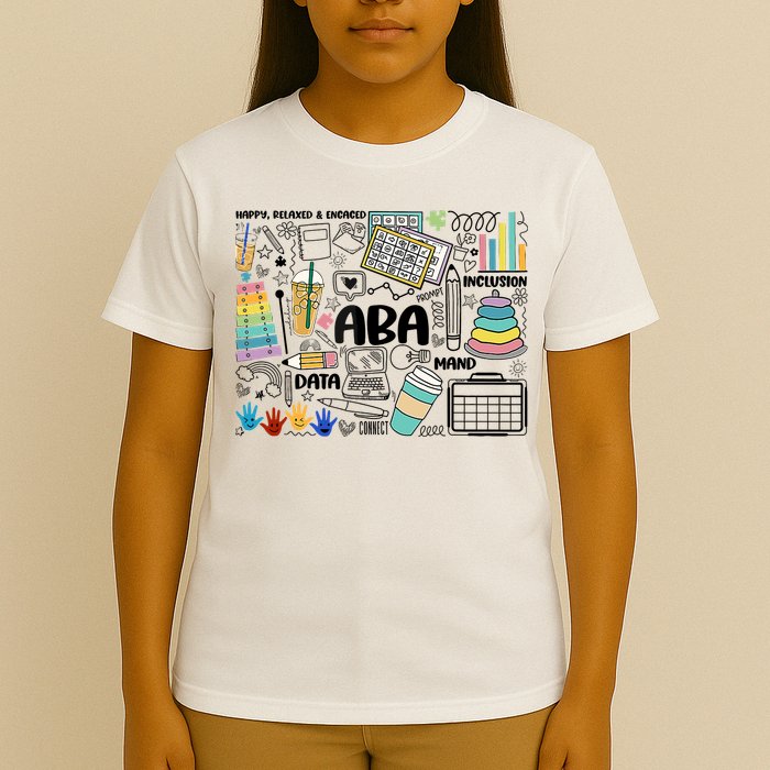 Aba Applied Behavior Analysis Bcba Behavior Analyst Autism T-Shirt