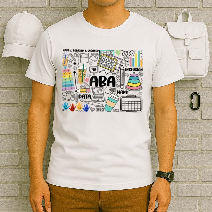 Aba Applied Behavior Analysis Bcba Behavior Analyst Autism T-Shirt