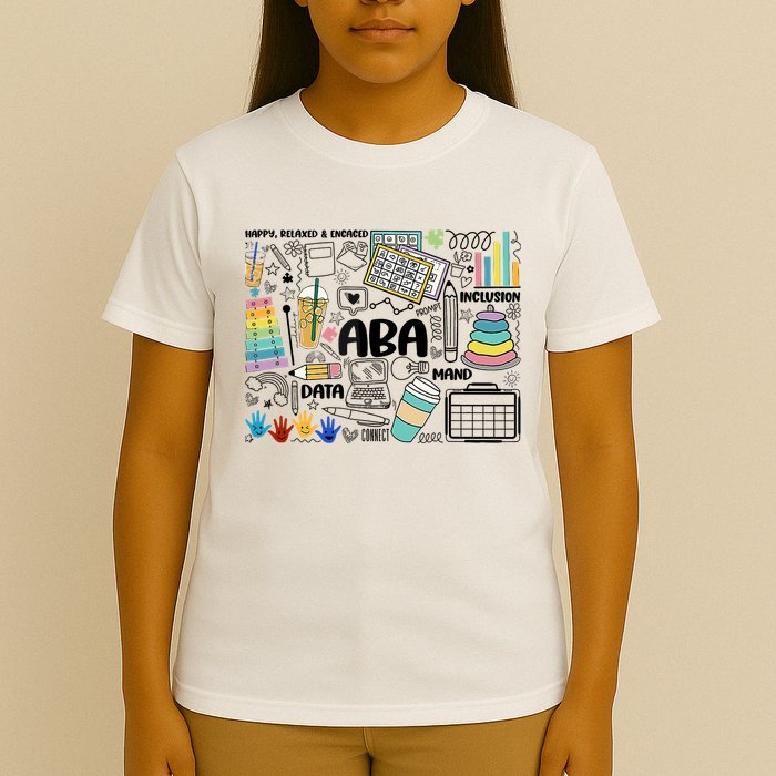 Aba Applied Behavior Analysis Bcba Behavior Analyst Autism T-Shirt