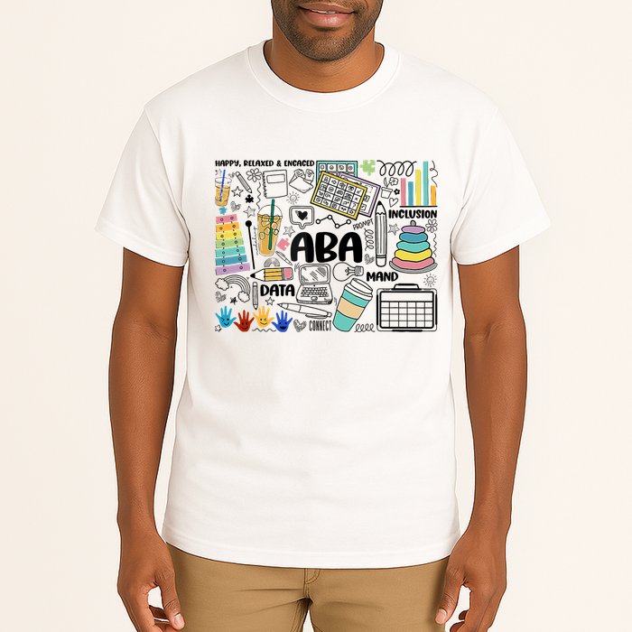 Aba Applied Behavior Analysis Bcba Behavior Analyst Autism Tall T-Shirt