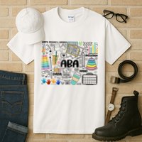 Aba Applied Behavior Analysis Bcba Behavior Analyst Autism Tall T-Shirt