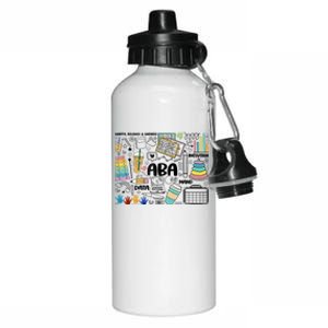 Aba Applied Behavior Analysis Bcba Behavior Analyst Autism Aluminum Water Bottle