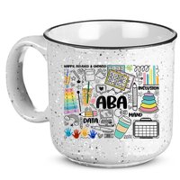 Aba Applied Behavior Analysis Bcba Behavior Analyst Autism 15oz Campfire Ceramic Mug