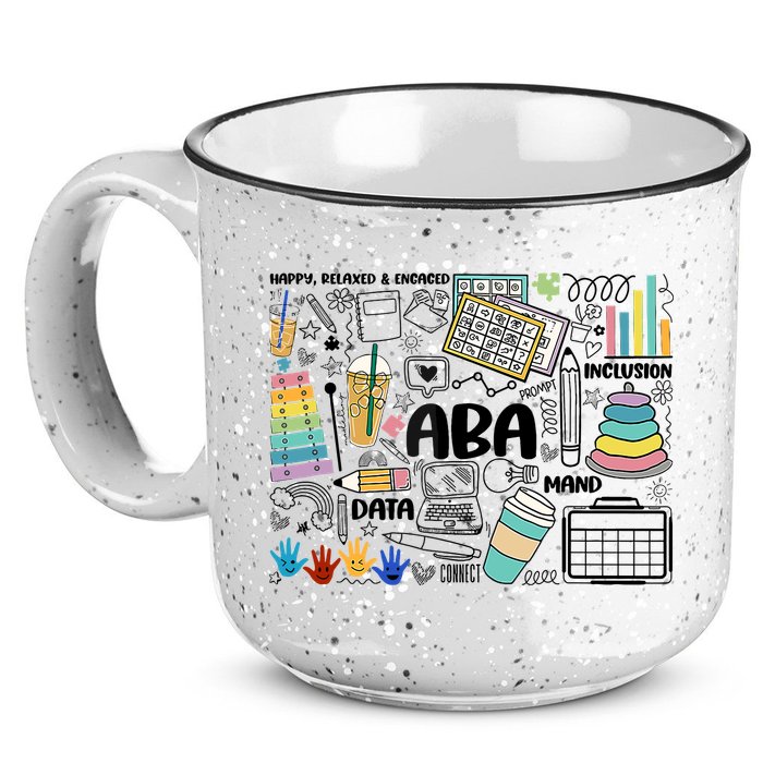 Aba Applied Behavior Analysis Bcba Behavior Analyst Autism 15oz Campfire Ceramic Mug