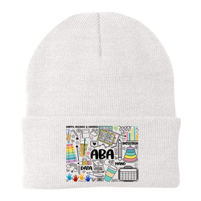 Aba Applied Behavior Analysis Bcba Behavior Analyst Autism Knit Cap Winter Beanie