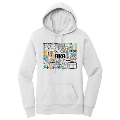 Aba Applied Behavior Analysis Bcba Behavior Analyst Autism Women's Pullover Hoodie