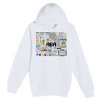 Aba Applied Behavior Analysis Bcba Behavior Analyst Autism Premium Pullover Hoodie