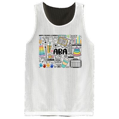 Aba Applied Behavior Analysis Bcba Behavior Analyst Autism Mesh Reversible Basketball Jersey Tank