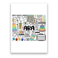 Aba Applied Behavior Analysis Bcba Behavior Analyst Autism Poster